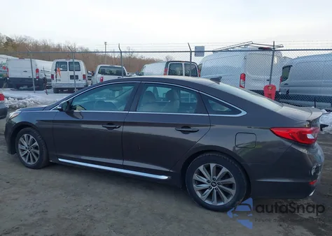 2016 Hyundai Sonata Sport из США, поврежденный, VIN 5NPE34AF4GH334908